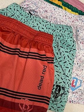 Baseball lifestyle youth shorts (lot of 4)